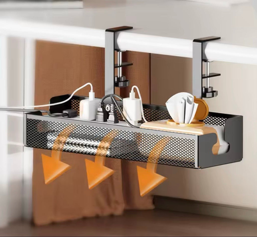 DeskFlow Cable System™ – Organizzatore Cavi Sotto Scrivania