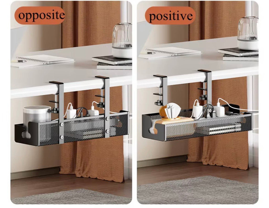 DeskFlow Cable System™ – Organizzatore Cavi Sotto Scrivania